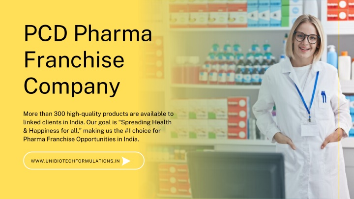 pcd pharma franchise company
