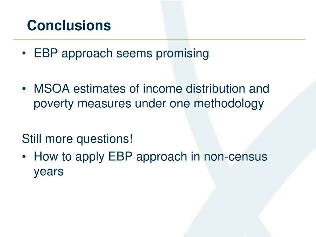 conclusions
