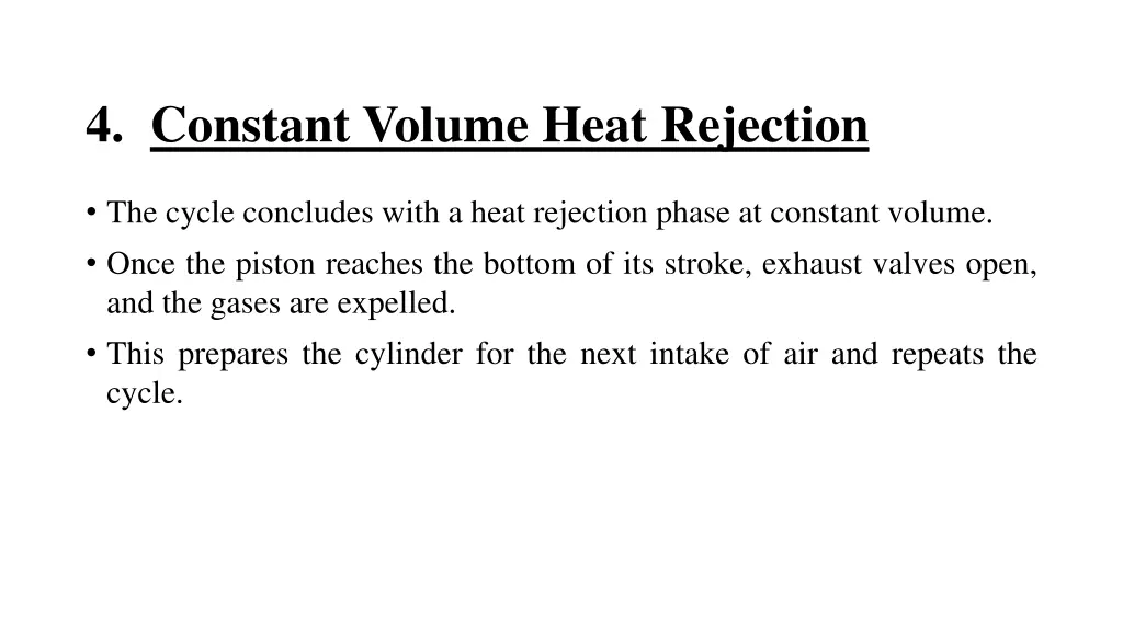 4 constant volume heat rejection