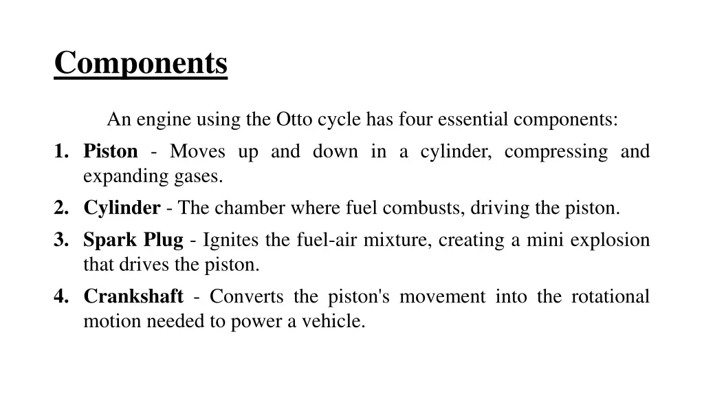components
