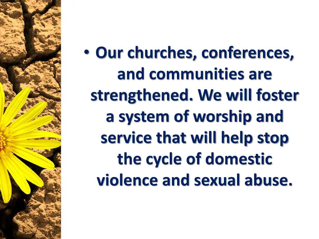 our churches conferences and communities