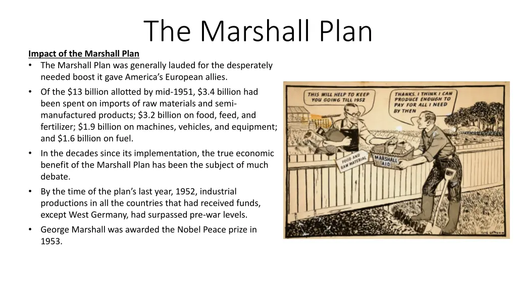 the marshall plan 4