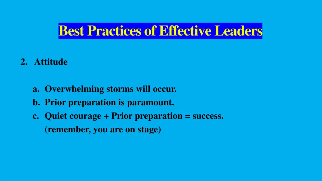 best practices of effective leaders 1