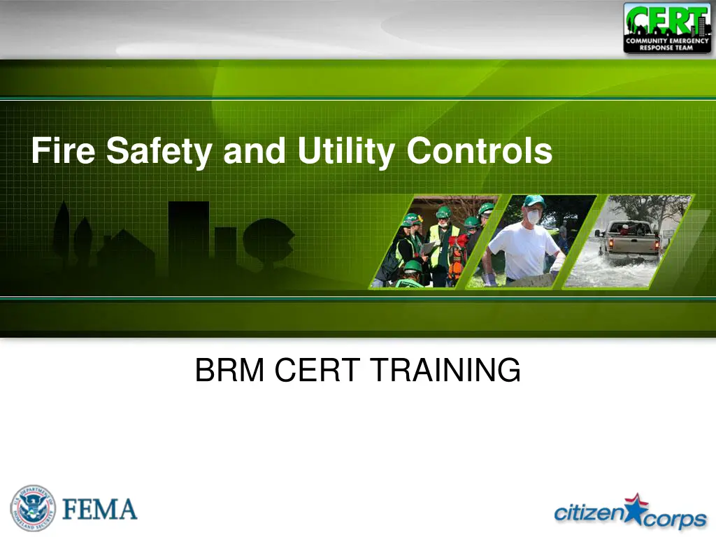 fire safety and utility controls