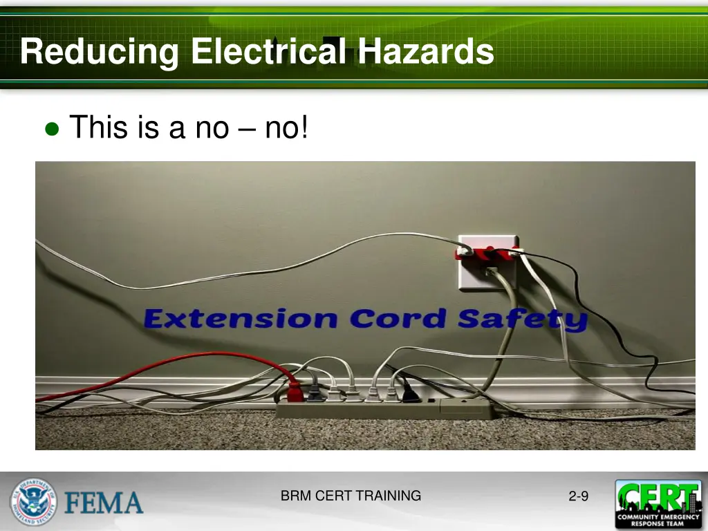 reducing electrical hazards 1