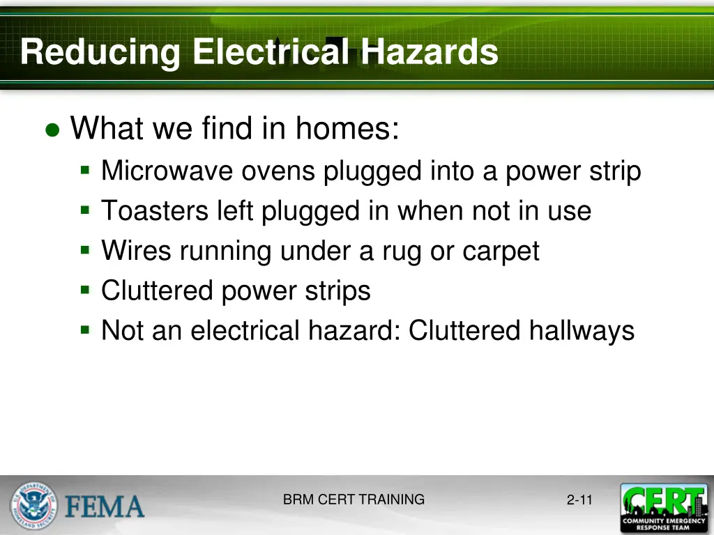 reducing electrical hazards 3