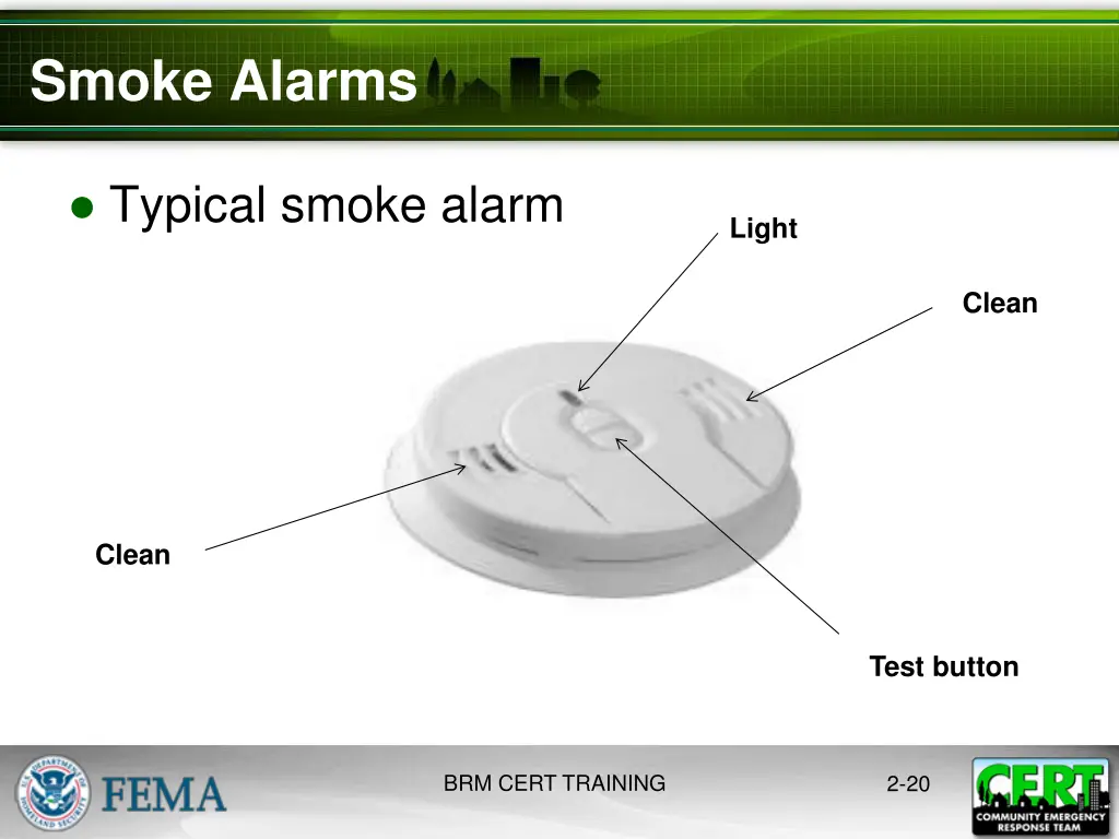 smoke alarms 1