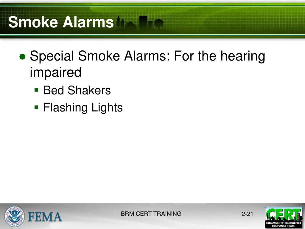 smoke alarms 2