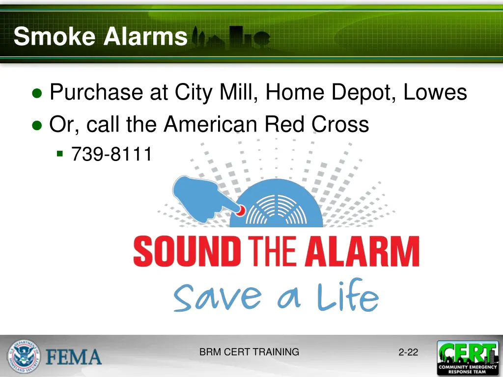smoke alarms 3