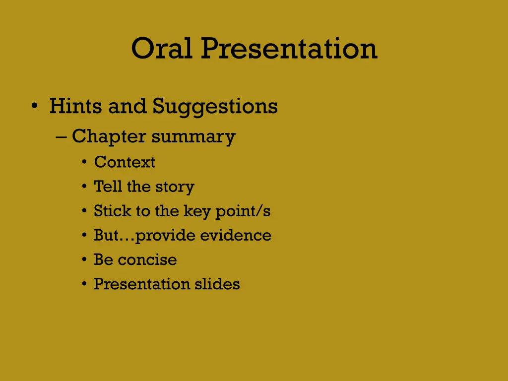 oral presentation 4
