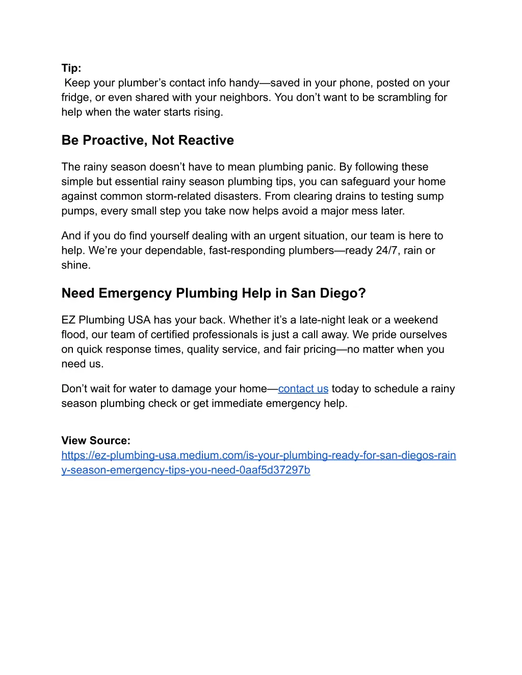 tip keep your plumber s contact info handy saved