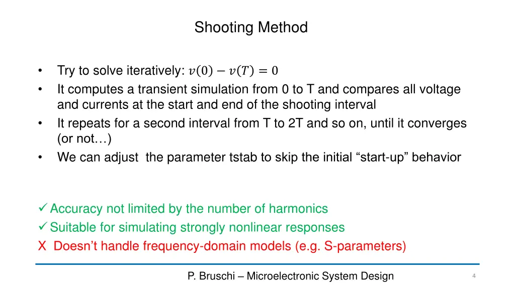 shooting method
