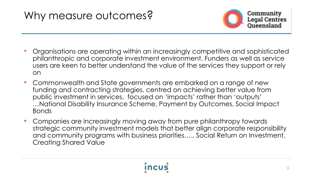 why measure outcomes