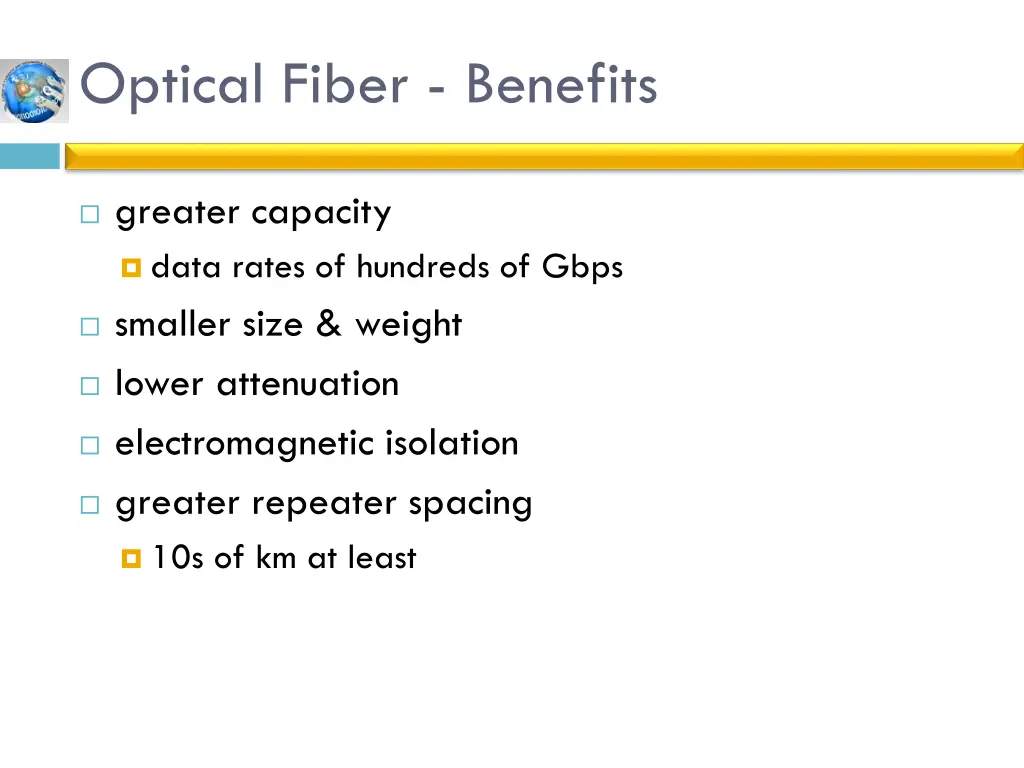 optical fiber benefits