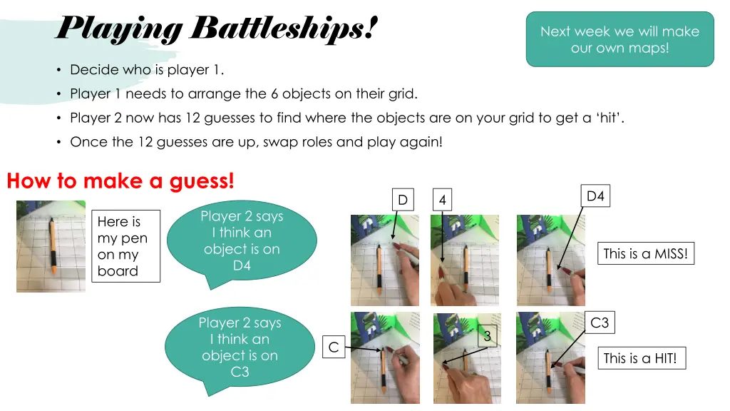 playing battleships