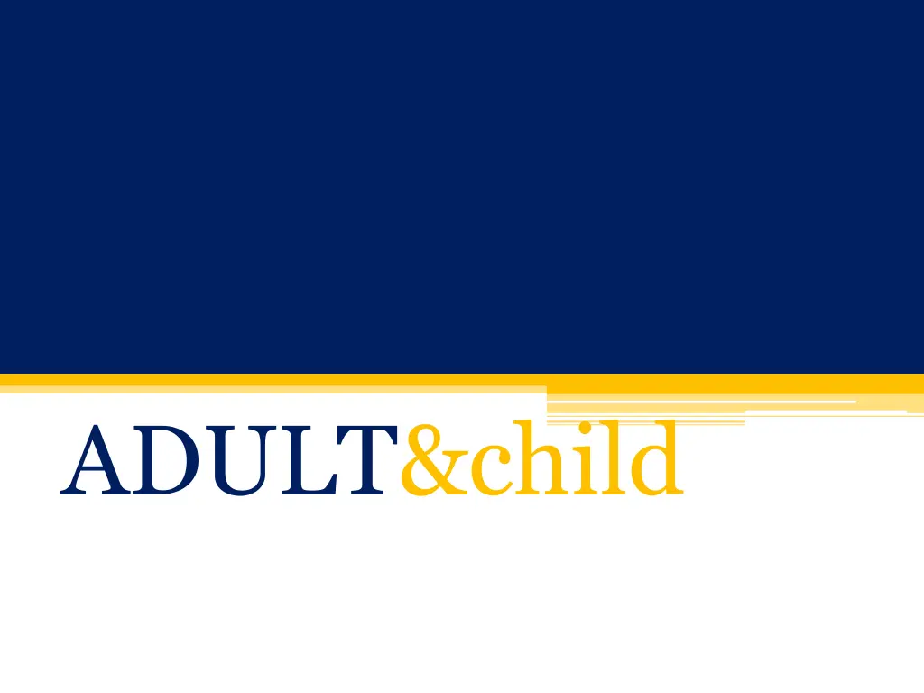 adult child