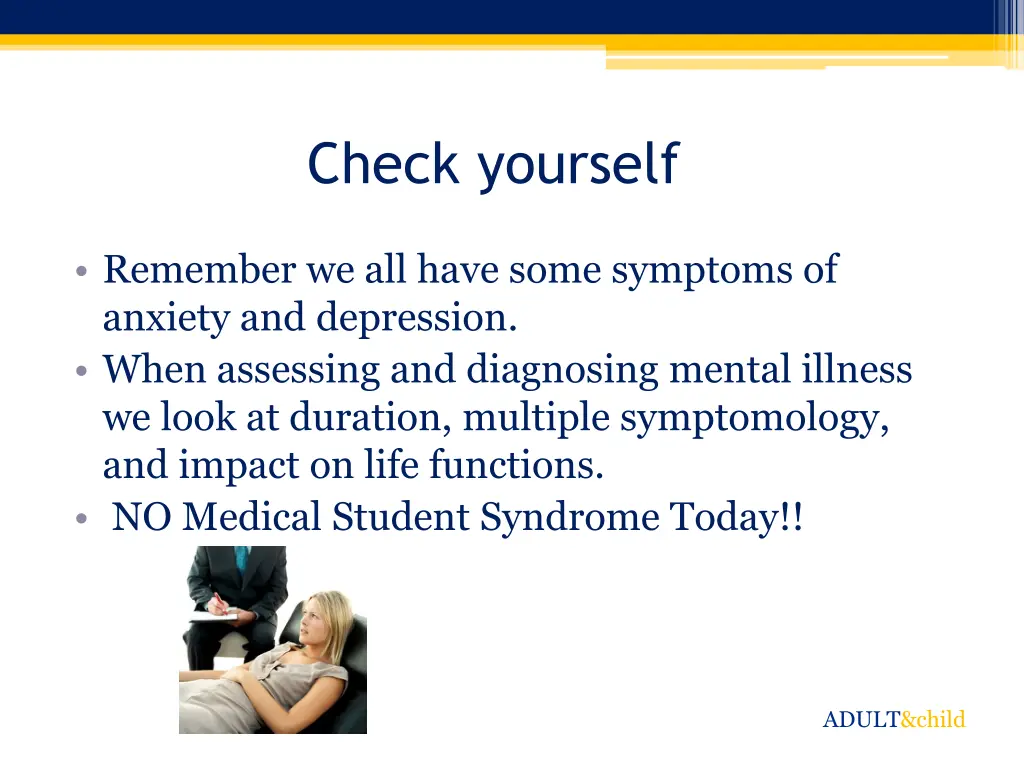 check yourself
