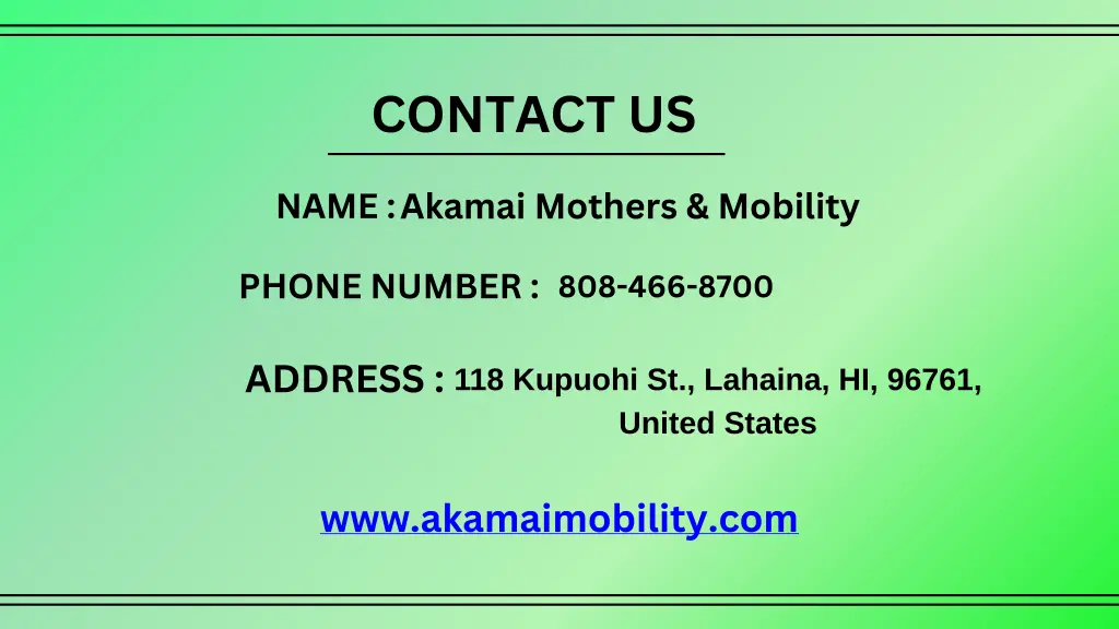 contact us