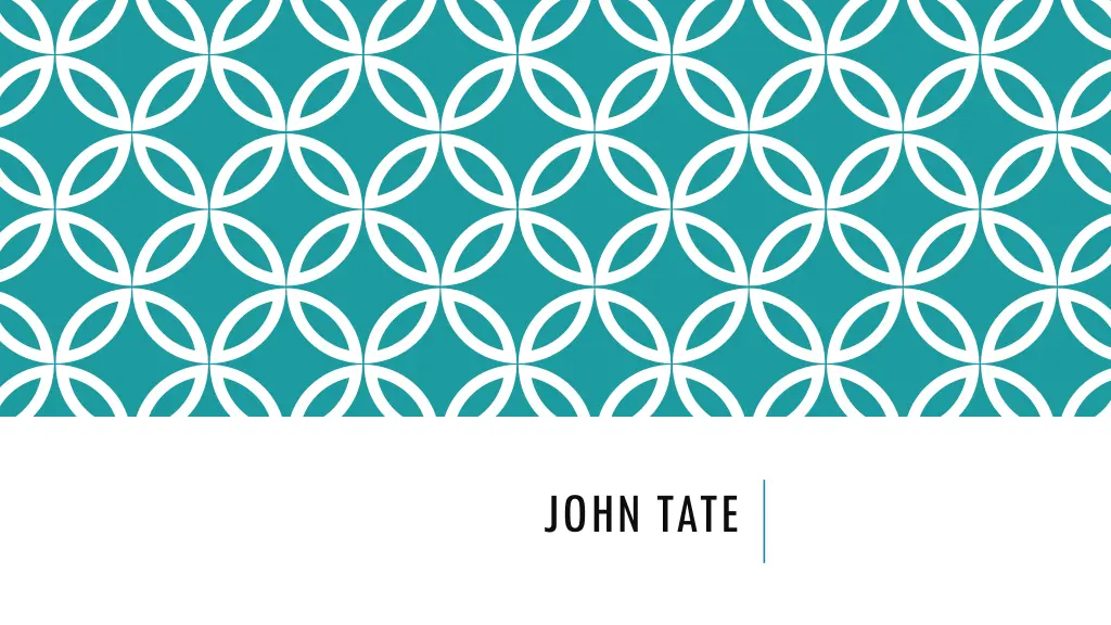 john tate