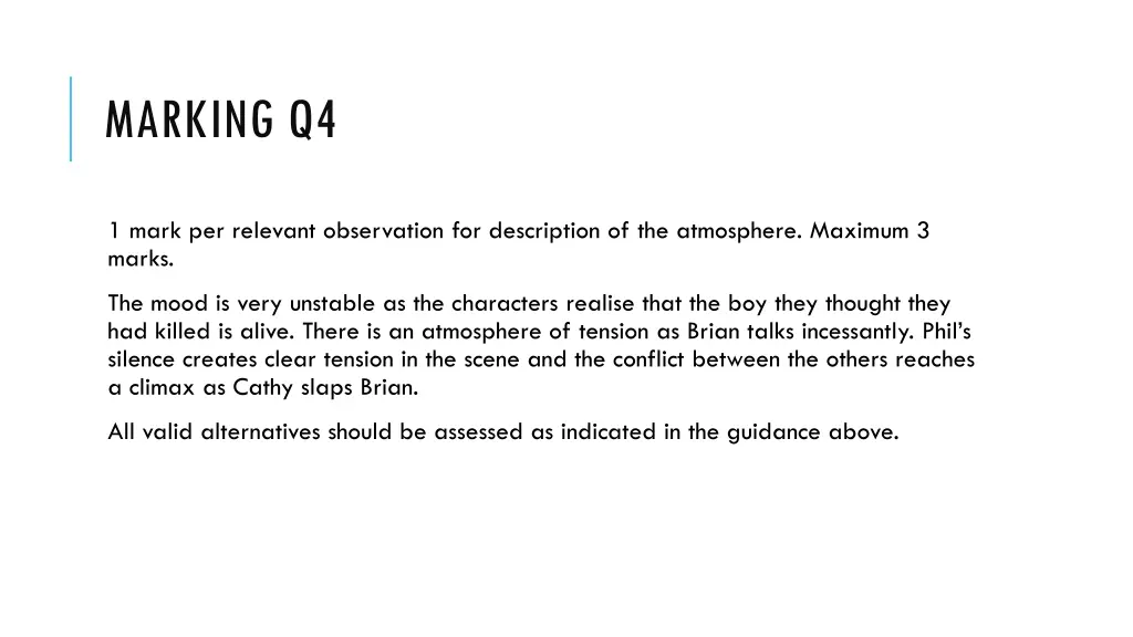marking q4