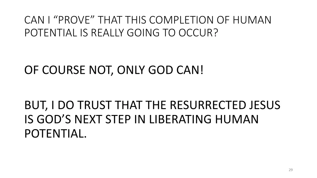 can i prove that this completion of human