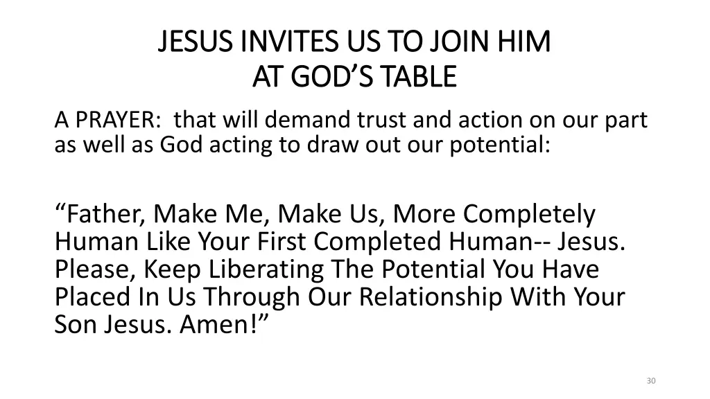 jesus invites us to join him jesus invites