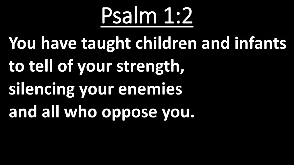 psalm 1 2 psalm 1 2