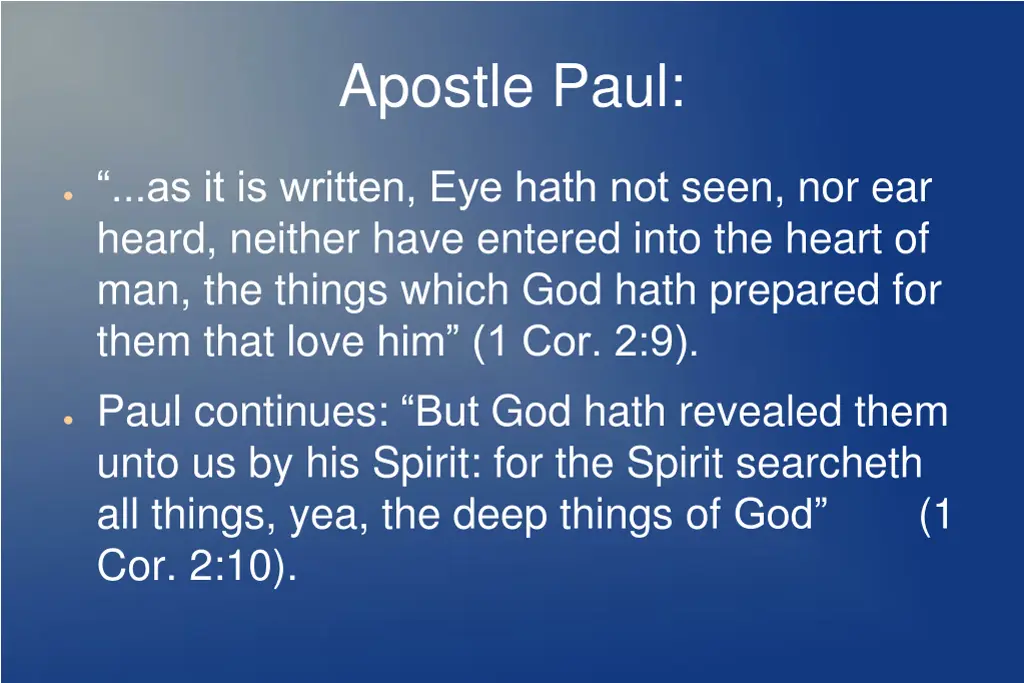 apostle paul