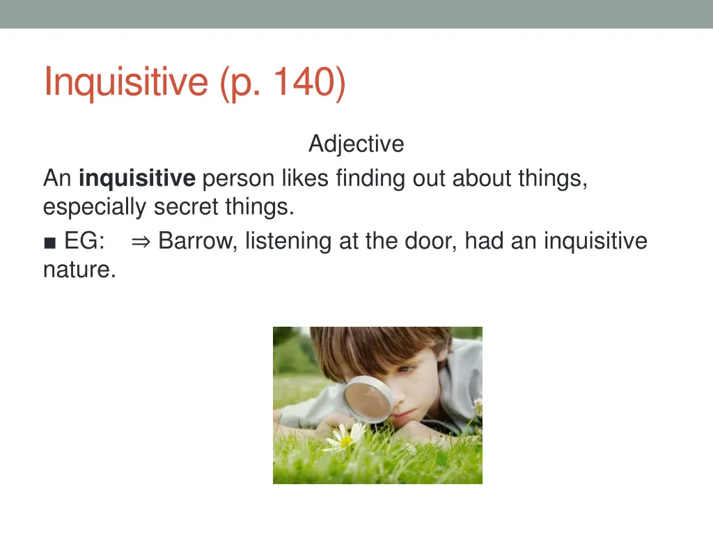 inquisitive p 140