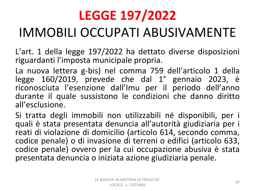 legge 197 2022