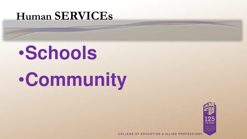human services 1