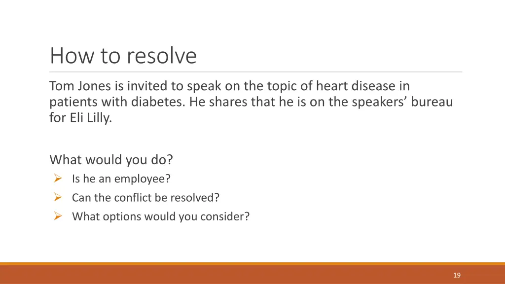 how to resolve