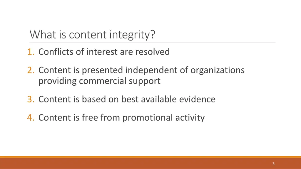 what is content integrity