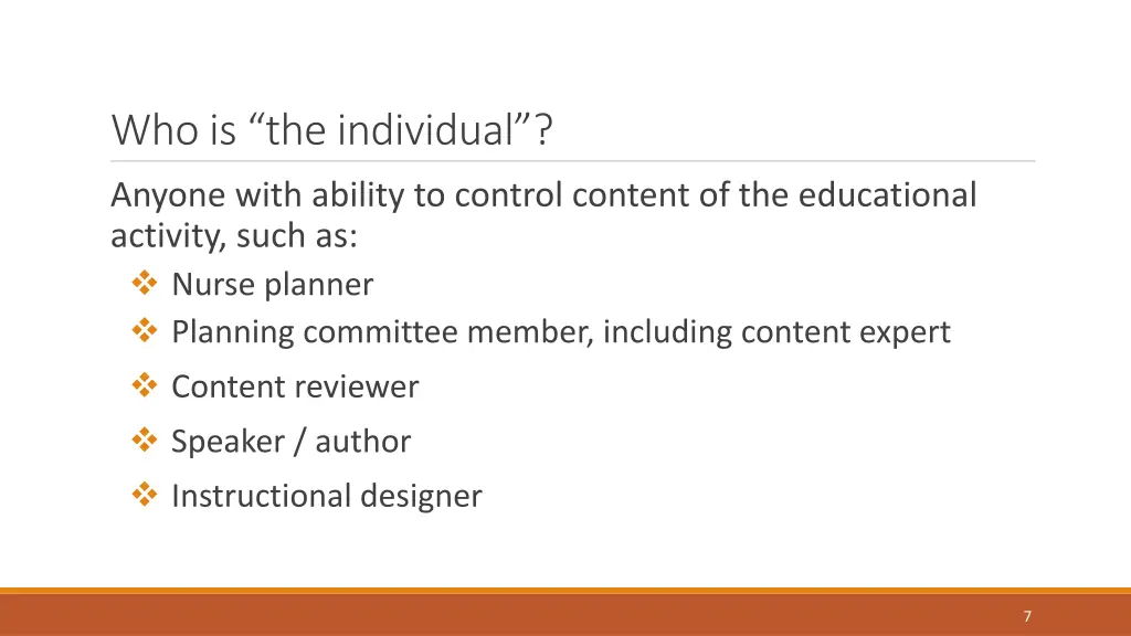who is the individual