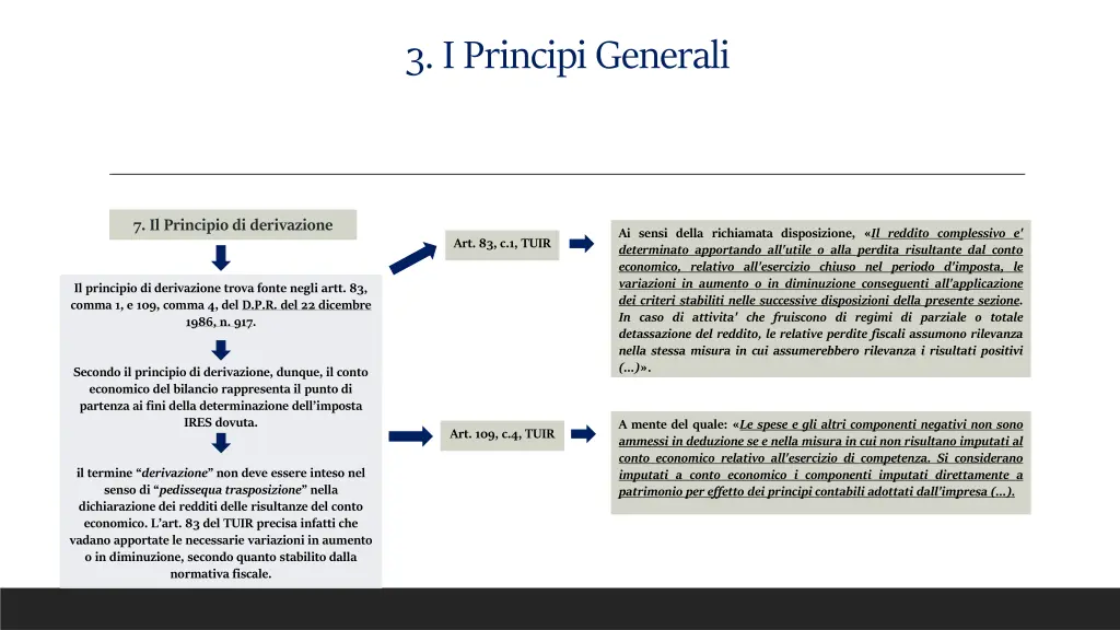 3 i principi generali 7