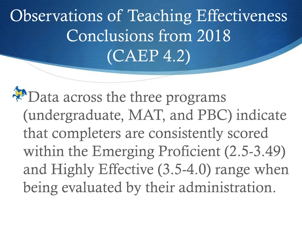 observations of teaching effectiveness