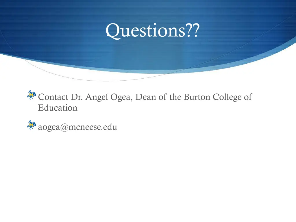 questions