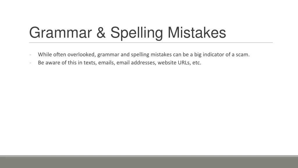grammar spelling mistakes