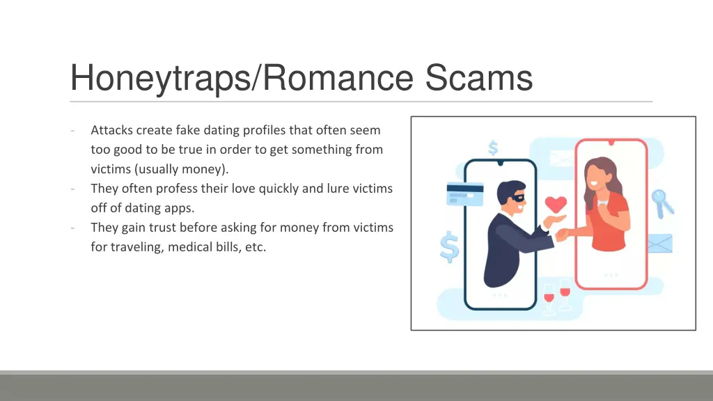 honeytraps romance scams