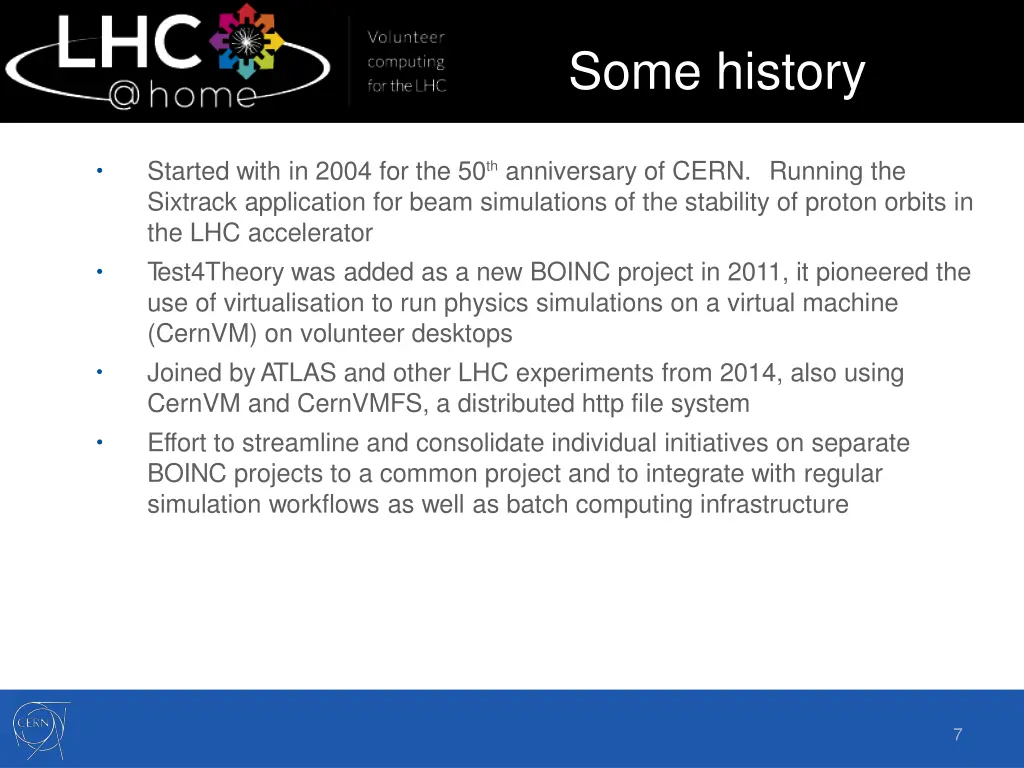 some history