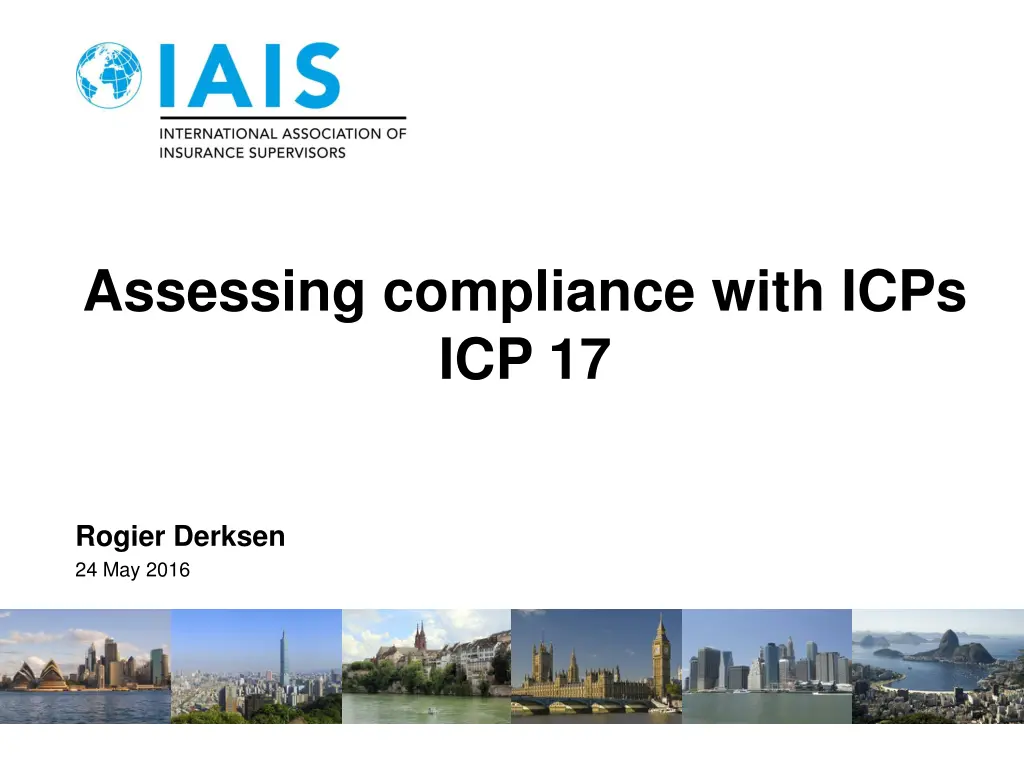 assessing compliance with icps icp 17