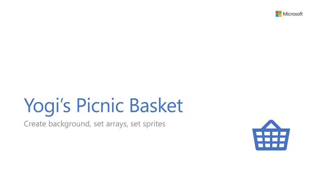 yogi s picnic basket create background set arrays