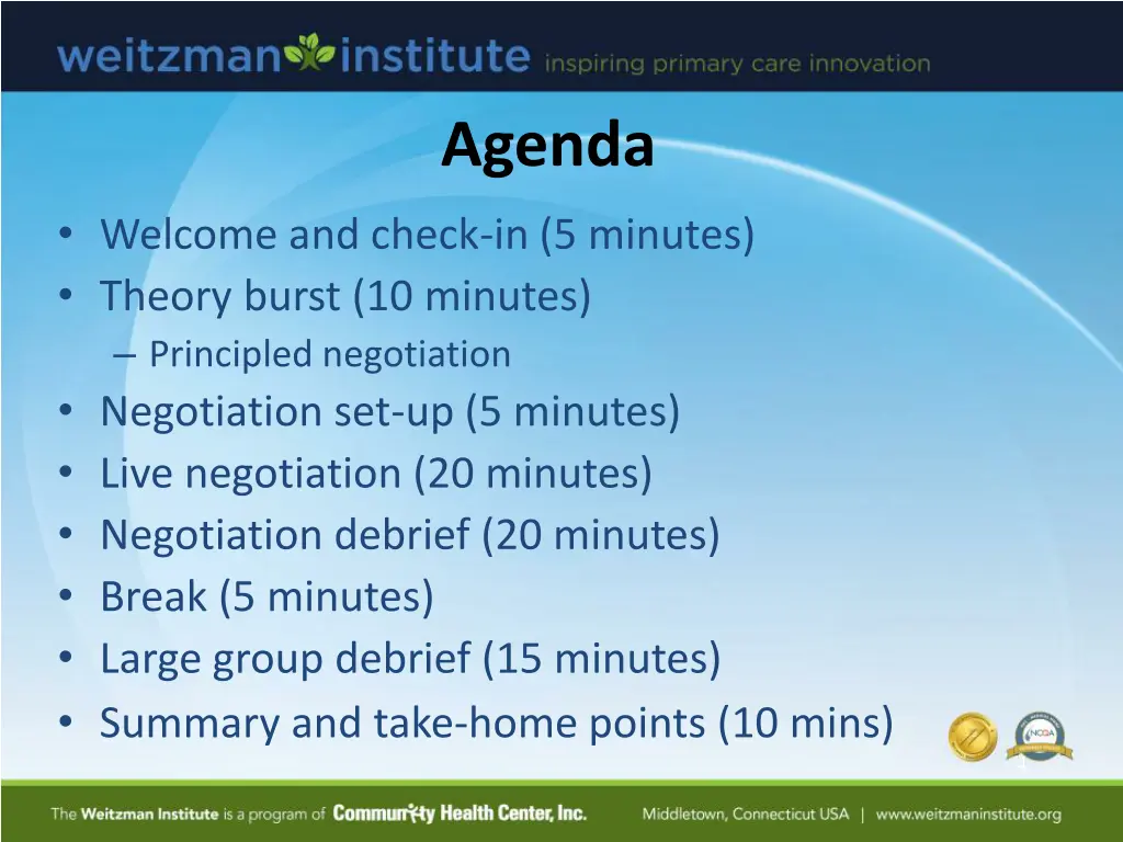 agenda