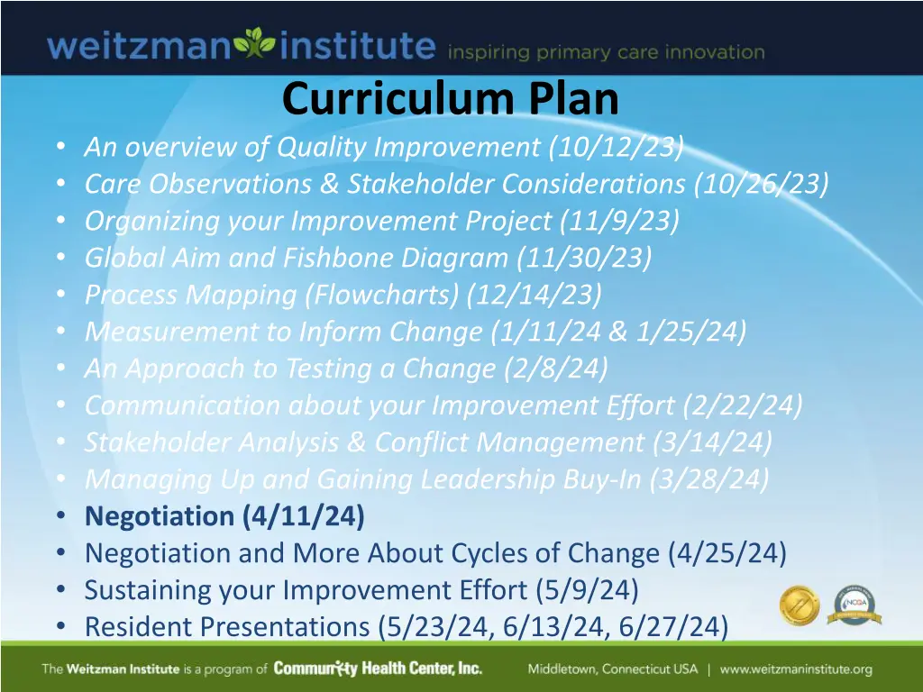 curriculum plan