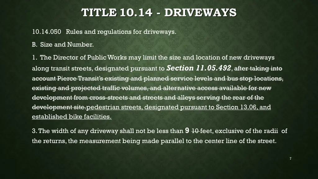 title 10 14 driveways 1