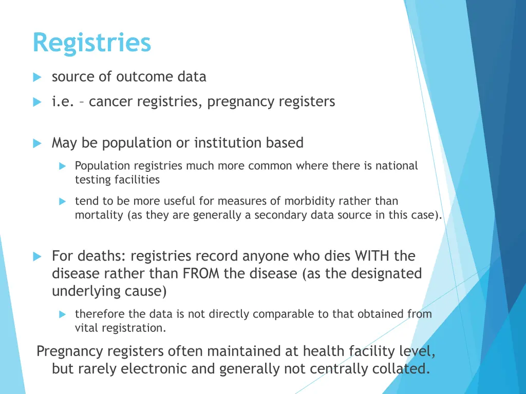 registries