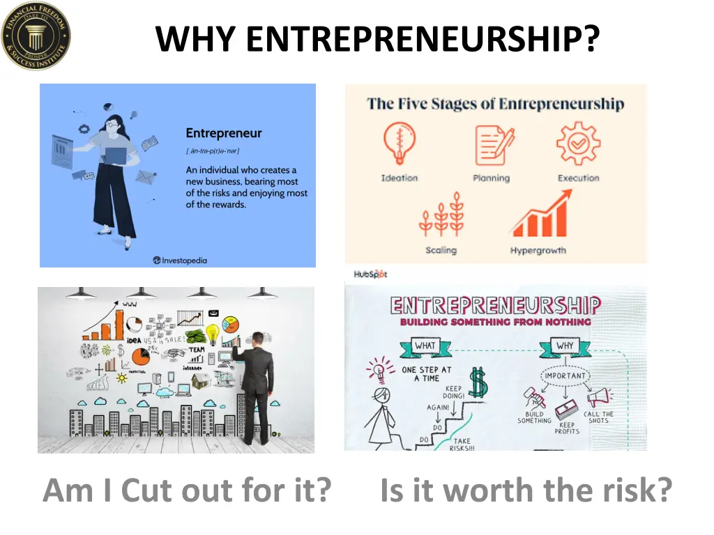 why entrepreneurship