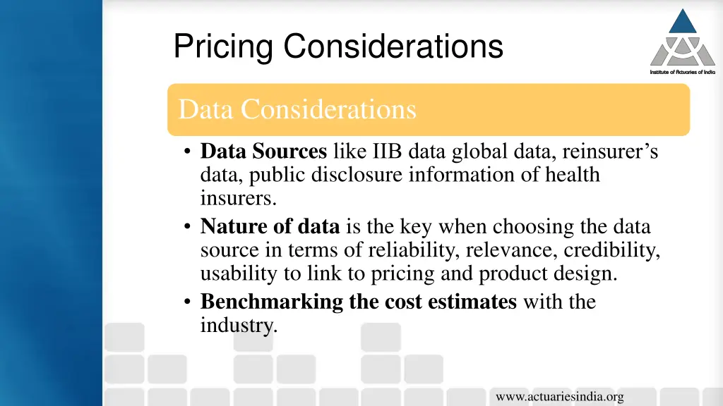 pricing considerations 1