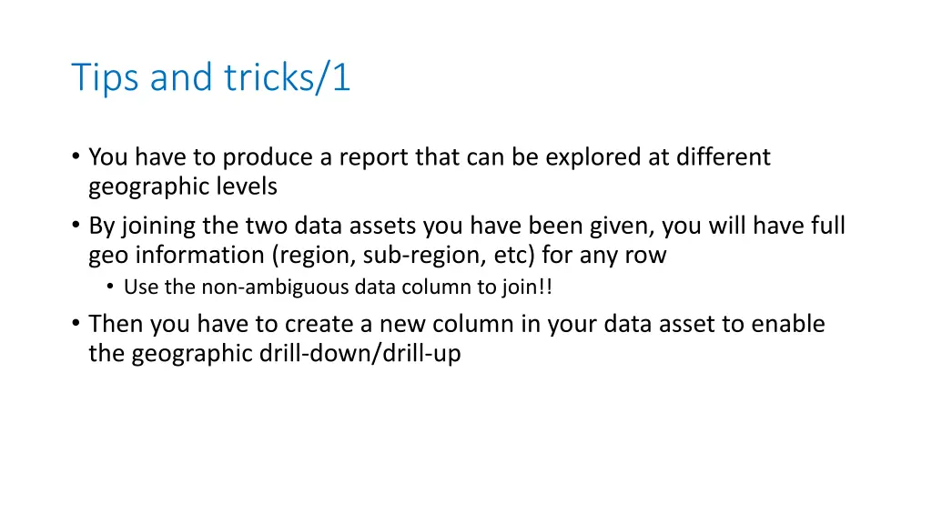 tips and tricks 1