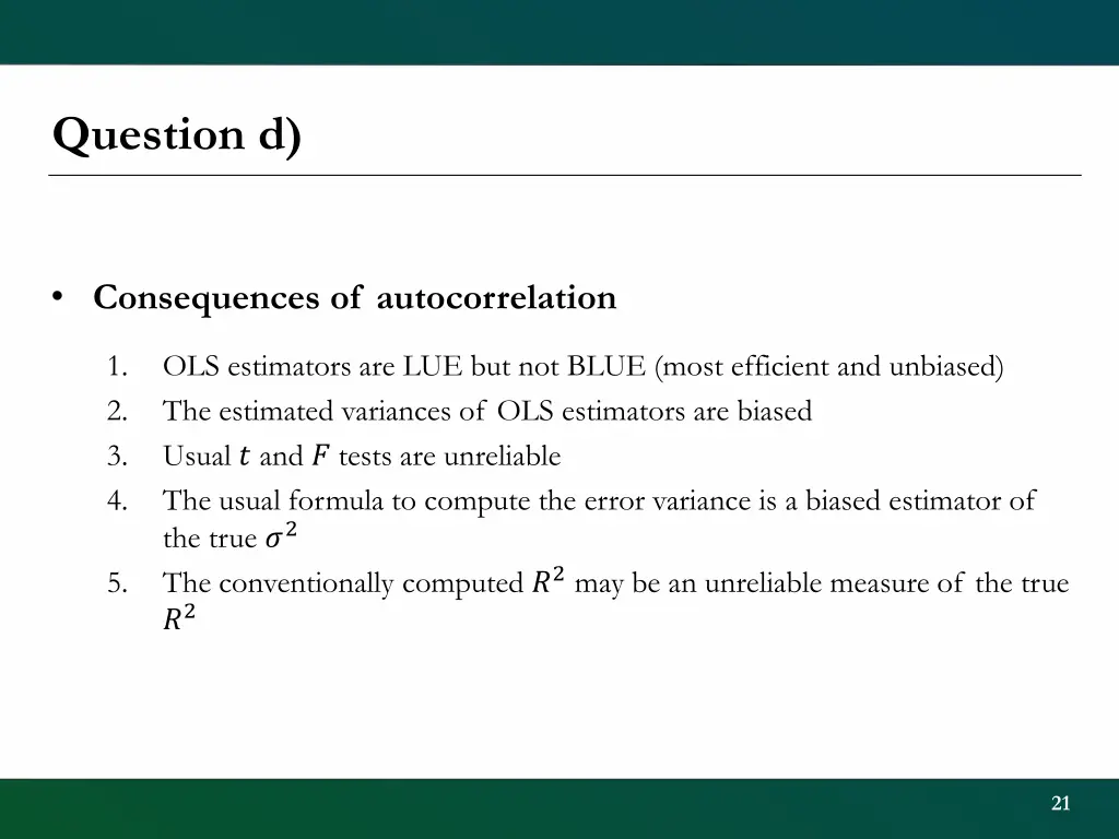 question d 1